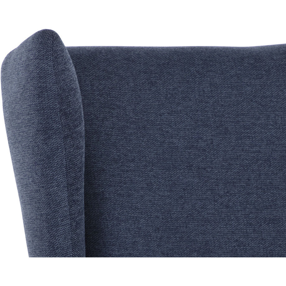 Kasen Belfast Navy Lounge Chair